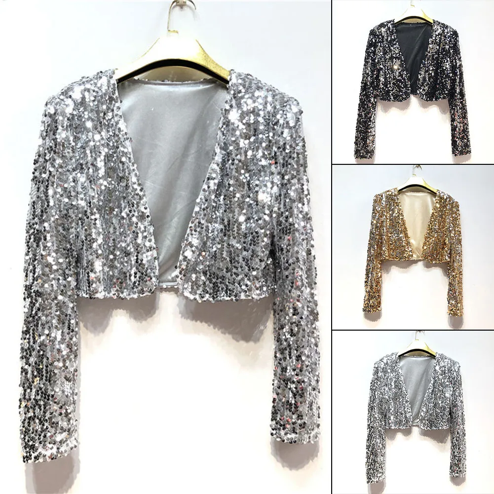 Cardigan da donna Top da donna Coprispalle quotidiano Top corto Tinta unita Elegante giacca cardigan aperta non elasticizzata in poliestere