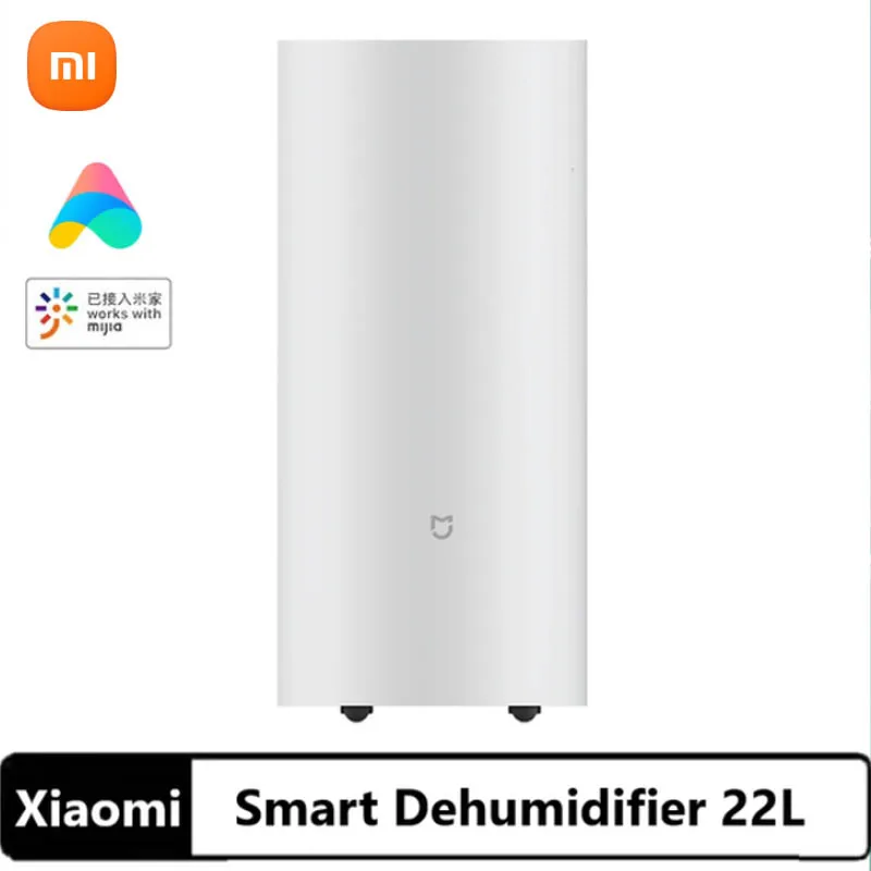 

Xiaomi Smart Dehumidifier 22L Voice Intelligent Control Noise Low As Low As 35.5dB 4.5L Water Tank CSJ0122DM Mijia APP Control