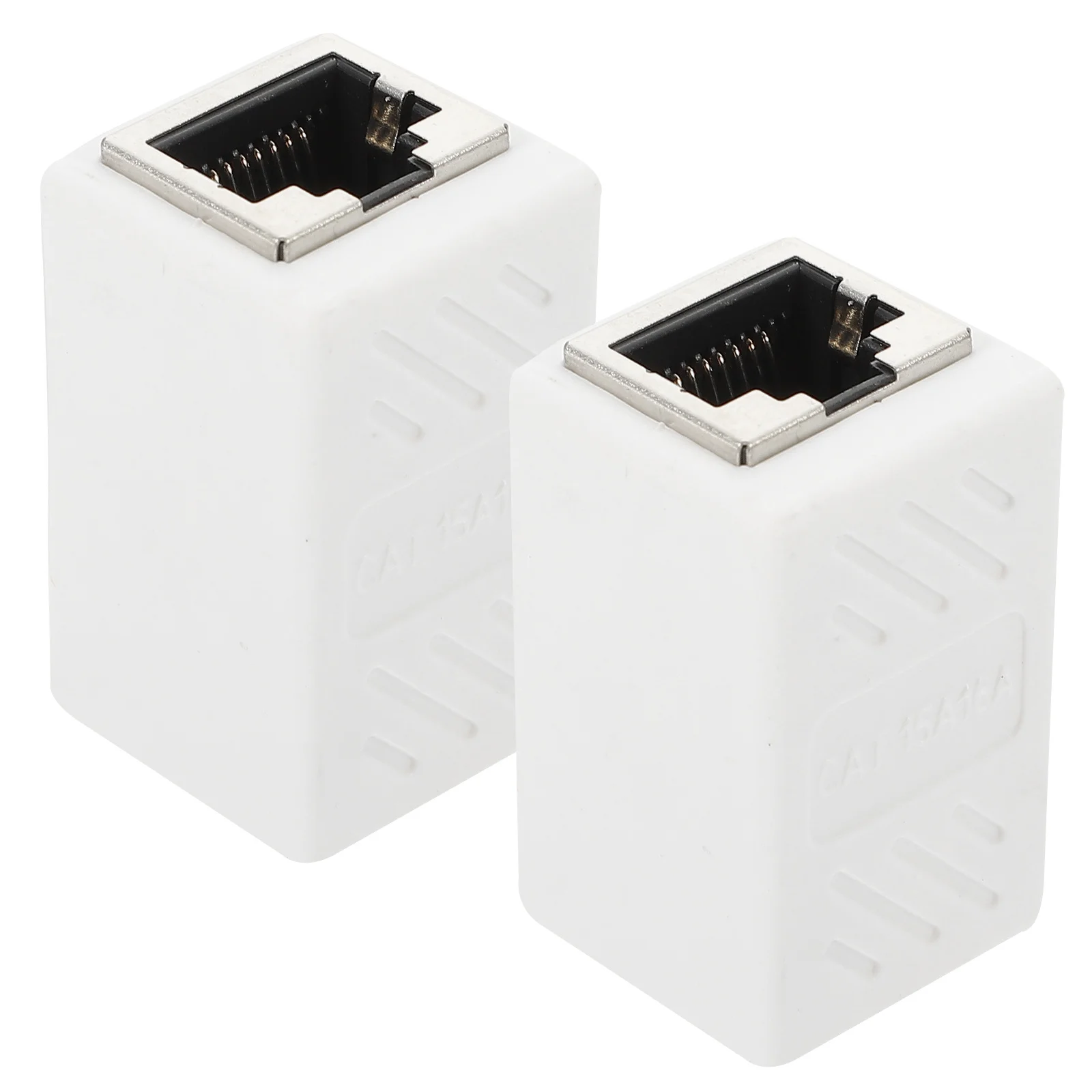 2 uds conector Ethernet 5E Cat 5 Cat 6 acoplador hembra a hembra para descargas de alto transmisión para compartir archivos