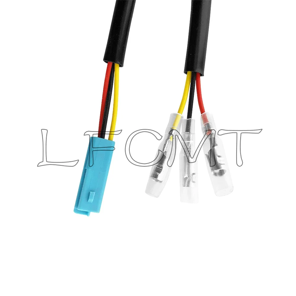 3Pin Front Turn Signal Wiring Adapter Connector Fit for HONDA CB 125R 150R 300 650 F/R 400 500 F/X 1000R NC750 REBEL CMX 300 500