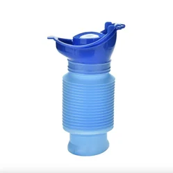 750ML Portable Standing Pee Bottle Shrinkable Adult Urinal Car Travel Outdoor Camping Women Kid Pee Bottle Auto Accessories