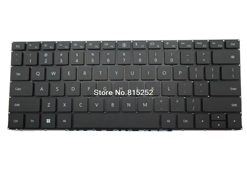 Laptop Keyboard For HUAWEI Matebook X Pro 2022 Morgan-W7611T MRG-W76 Without Frame United States US With Backlit