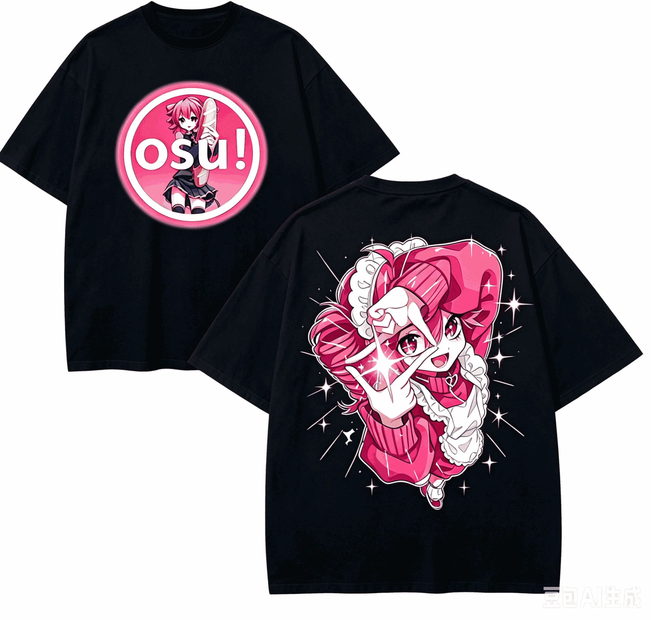 Kasane Teto Anime Lover T-shirt Harajuku Cotton New Model High Street Retro Fashion Unisex Oversized high quality hot product view 3