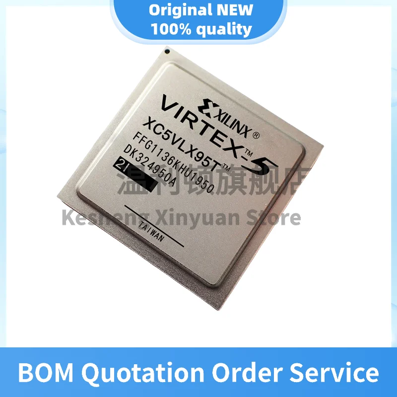 

XC5VSX95T-2FFG1136I package FBGA-1136 brand-new original genuine programmable logic IC.