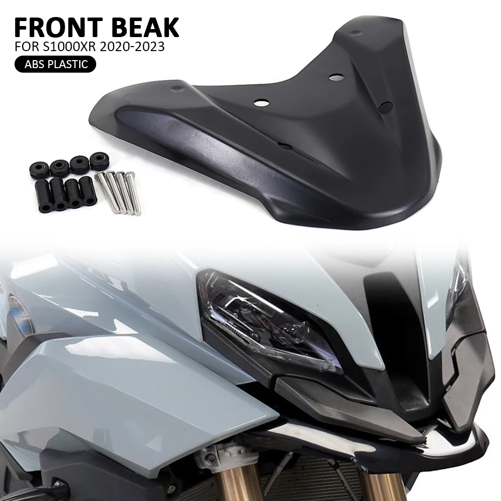 

Motorcycle Front Wheel Fender Beak Nose Cone Guard Extension Cover Cowl Fairing For BMW S1000XR S1000 XR S1000 XR 2020-2023