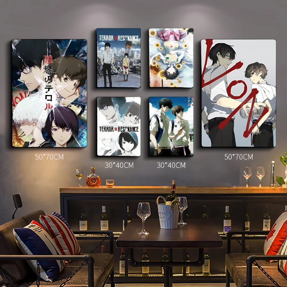 Terror In Resonance Vintage Posters Sticky Vintage Room Home Bar Cafe Decor Kawaii Room Decor