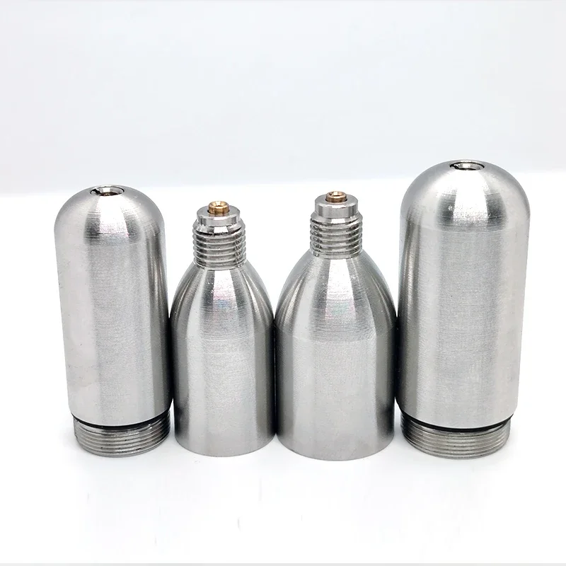 تصميم جديد غير مترابطة 16 جرام 12 جرام CO2 خرطوشة إعادة الملء لمضخة المكونات صانع الصودا البيرة المياه الفوارة تخمير مشروع البيرة برميل