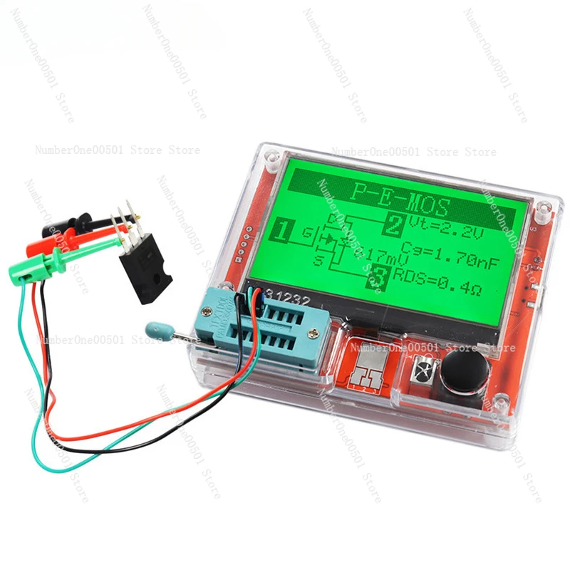 LCR-T10H Large Screen Graphic Display Multifunctional Transistor Tester Transistor/MOS Tube/Silicon Controlled Rectifier