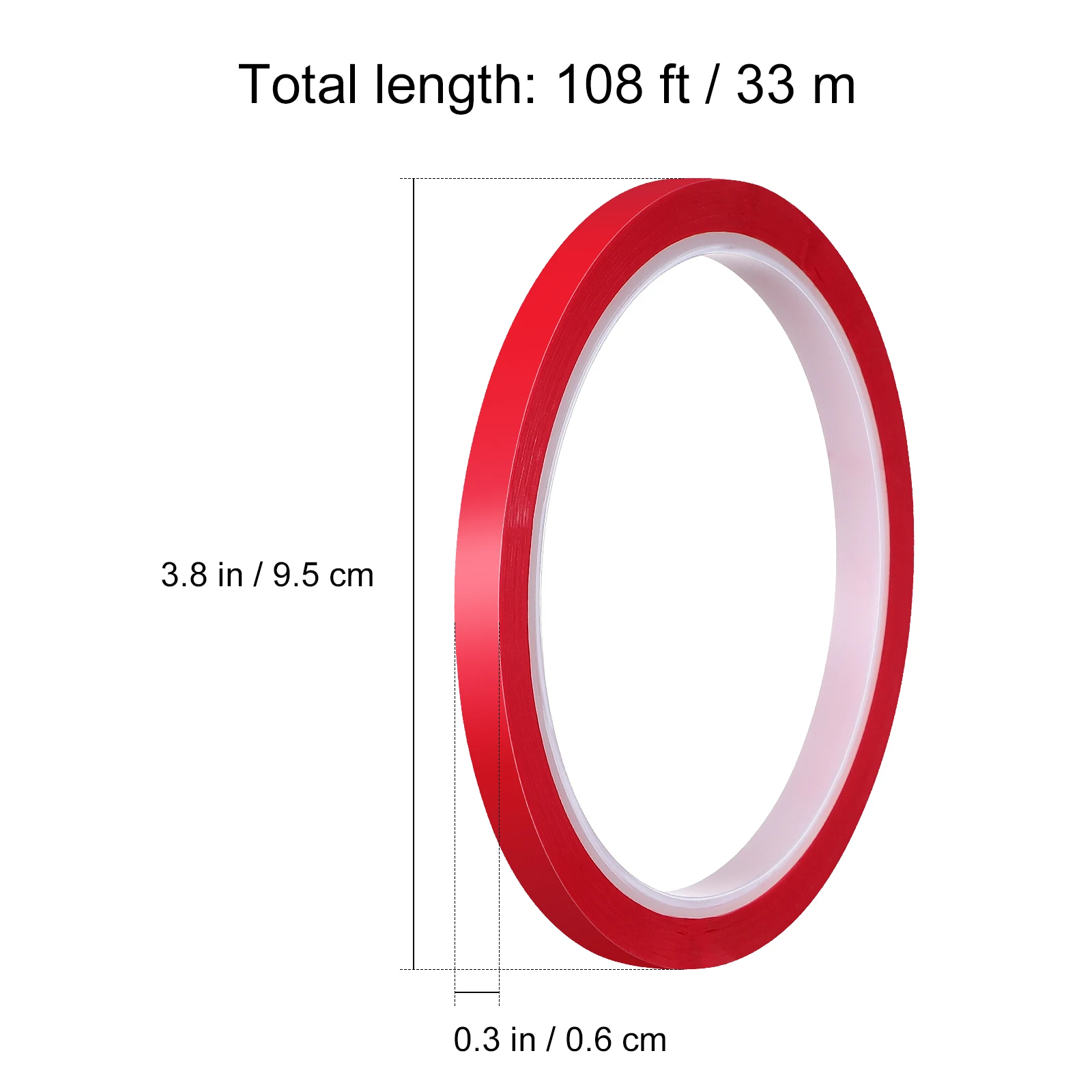 Pin Striping Tape for Cars Red Insulation Painters Molding Trim Accessories Pinstripe Auto Trim Adhesive Tape Insulation Tape