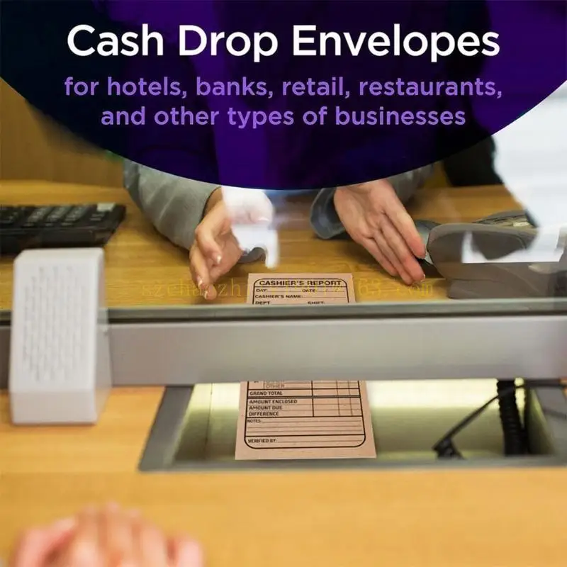 Cashier Deposit Envelopes For Bank Small Business Retailer Store Owner,For Small Business Supermarkets Store Owner