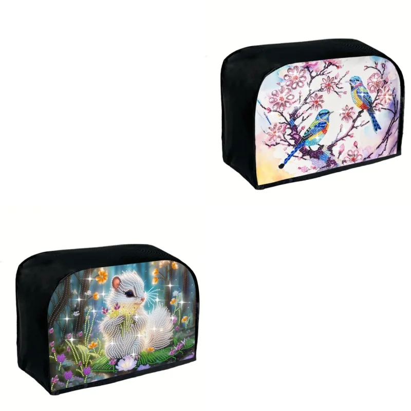 

Фэнтезийный животный принт, сделай сам, алмазное искусство, чехол для хлебной машины, холст, пыленепроницаемый набор для алмазной живописи для взрослых, подарок