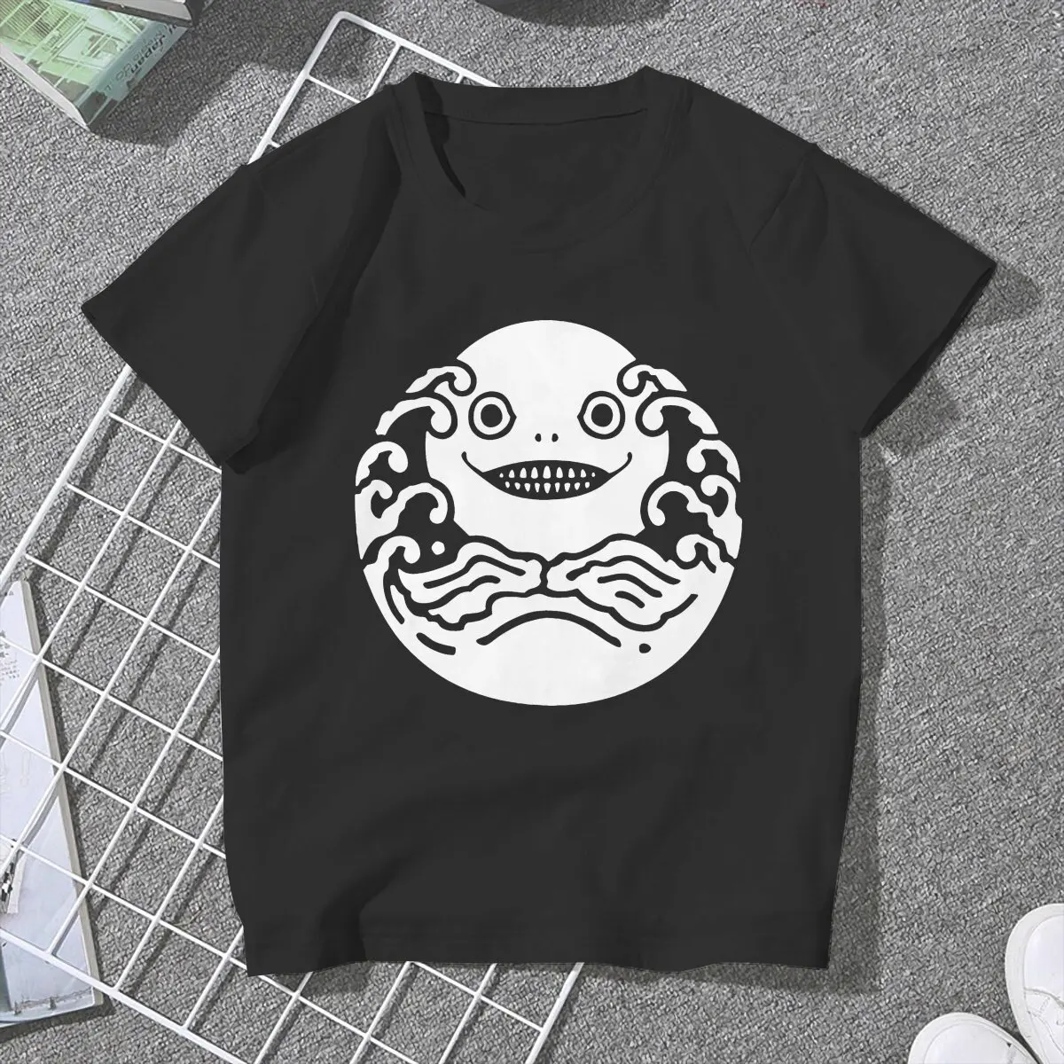 Novelty Emil T-Shirts for Women Crew Neck T Shirt Drakengard Drag-on Dragoon ARPG Game Short Sleeve Tees Graphic Printed Tops