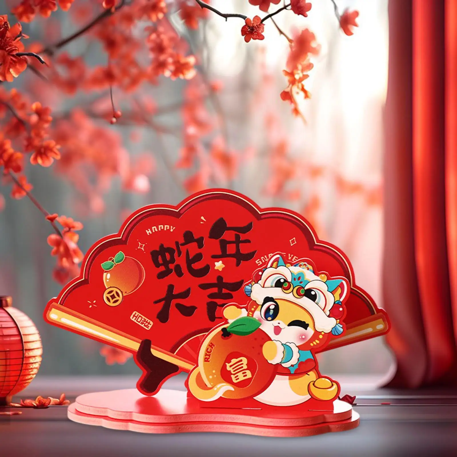 2025 Chinese New Year Table Decoration Cute for Living Room Restaurant Store