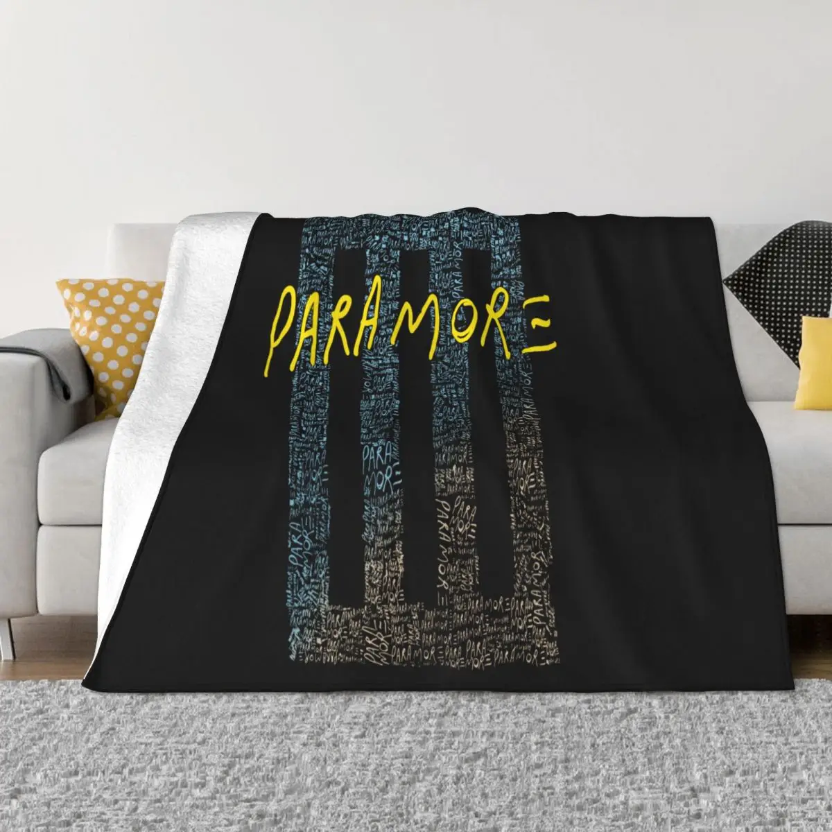 Paramore Available In S M L Xl Personality High Quanlity Retro Original Holiday Family Aesthetic Pop Loose Throw Blanket