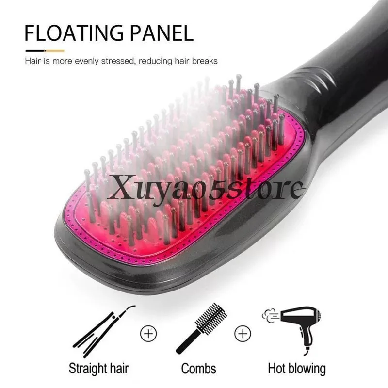 Multifunctional hot air comb dryer styling artifact lazy comb perm curly