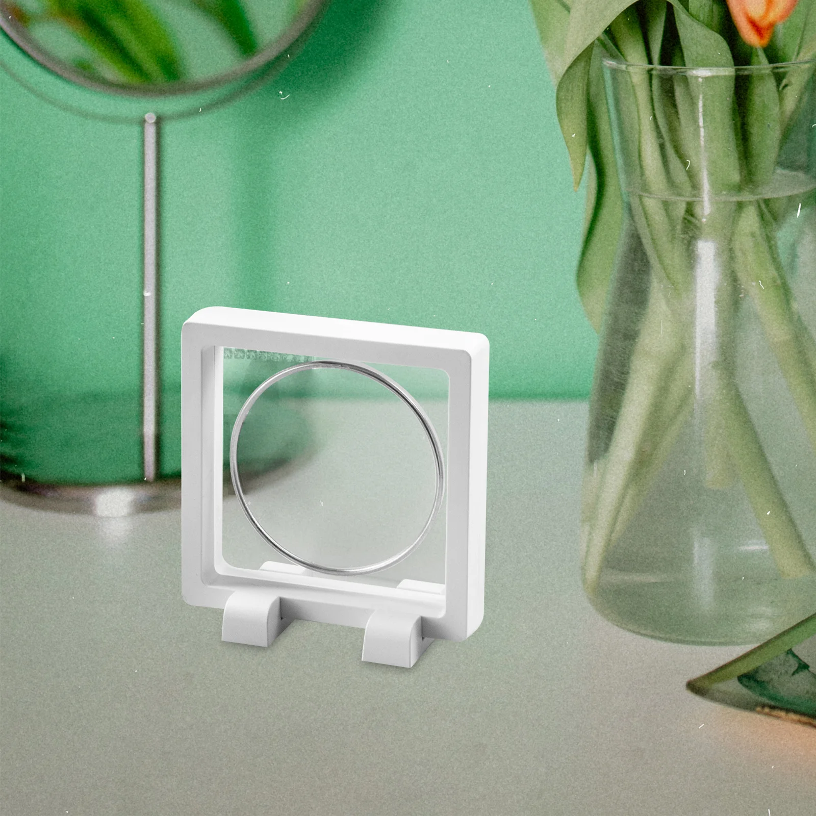 

10 шт. подставки для ювелирных изделий, прочные подставки, компактный размер, подходят для плавающих рам для дисплея, основа для стойки для ювелирных изделий