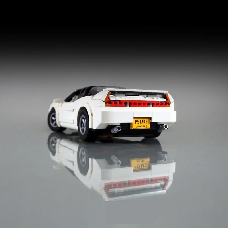 시티카 스피드 챔피언 모델 MOC 빌딩 브릭스 10295 스포츠카 NSX 테크놀로지 선물 휴일 조립 어린이 장난감 세트