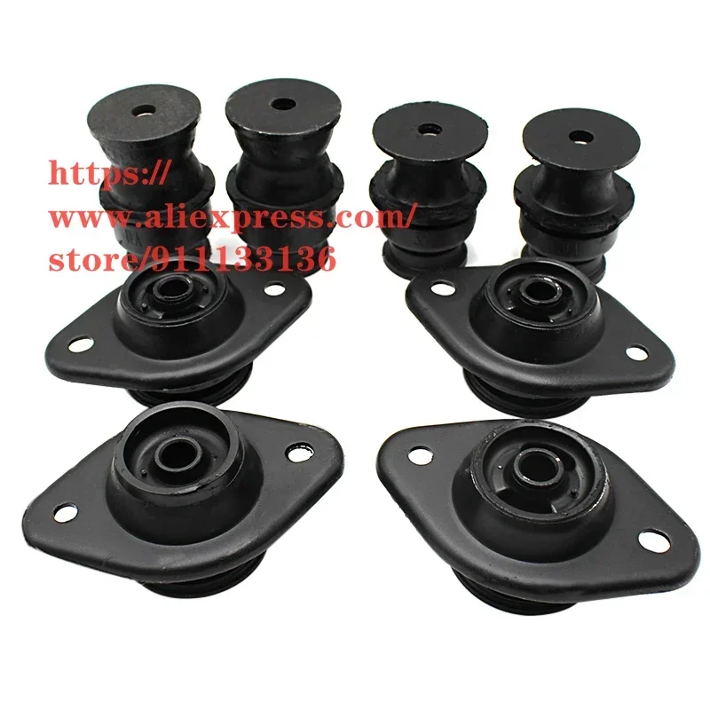 Body Suspension Rubber Sleeve/Girder Rubber Pier for Great Wall Poer CANNON Pickup Full Vehicle Cushion Rubber 8PCS/SET