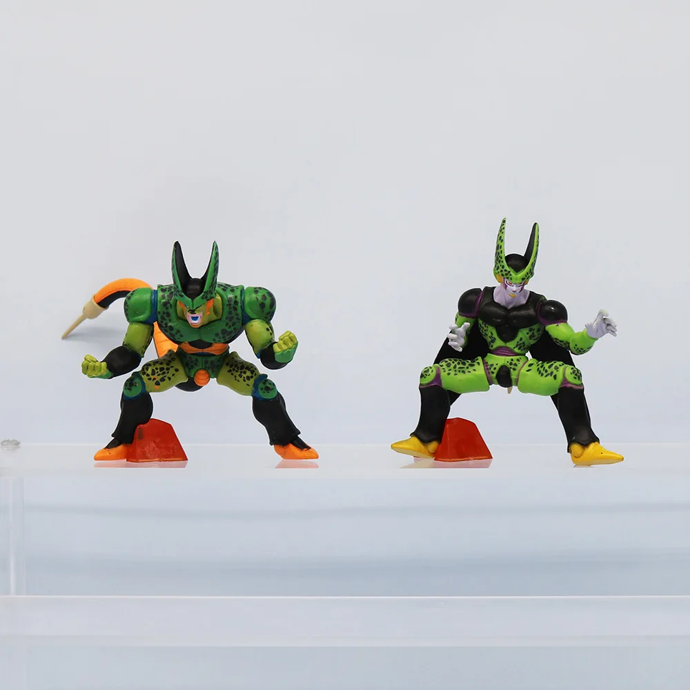 2026@.7-teiliges Set Dragon Ball Z Cell Familie Figuren, Cell PVC Actionfigur Sammlerstück Modell Spielzeug, Kindergeschenke – Detail 2