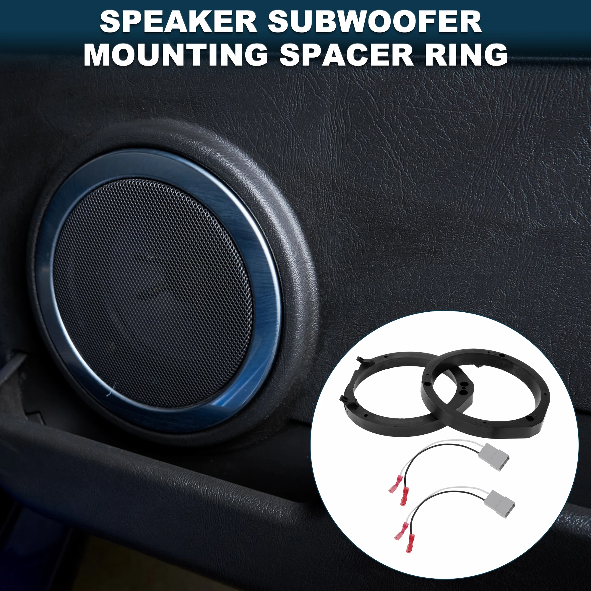 X Autohaux Speaker Spacer Ring Tweeter Speaker Spacer Adapter for Honda Accord Crosstour 2010-2012 for Honda CR-V 2007-Up