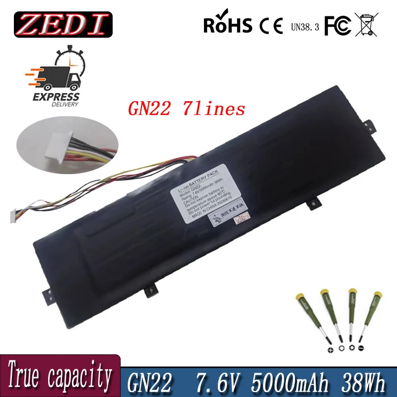 Imagem -03 - Bateria do Portátil para Dere M12 Mbook M11 r6 r9 V15air V15 Max V15 Pro Chuang Ruixin Aierxuan R12 Pro Gn22 V15 Dere V15 zd