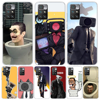 S-Skibidi Toilet Mobile Cell For Xiaomi Redmi 13C 13 12C 12 14C Phone Case 10 10A 10C 9 9A 9C 9T 8A 8 7A 7 6A 6 Pro K70 K60 K40