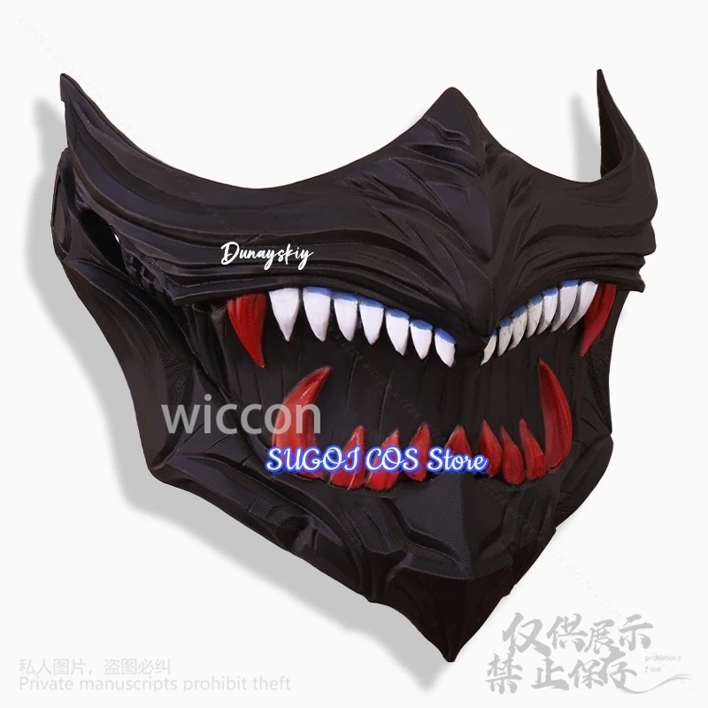 NINJA GAIDEN 4 تأثيري أنيمي لعبة ثلاثية الأبعاد حمض البوليلاكتيك 2 اللون قناع الدعائم اكسسوارات لجميع القديسين حفلة عيد الميلاد كوس مخصص