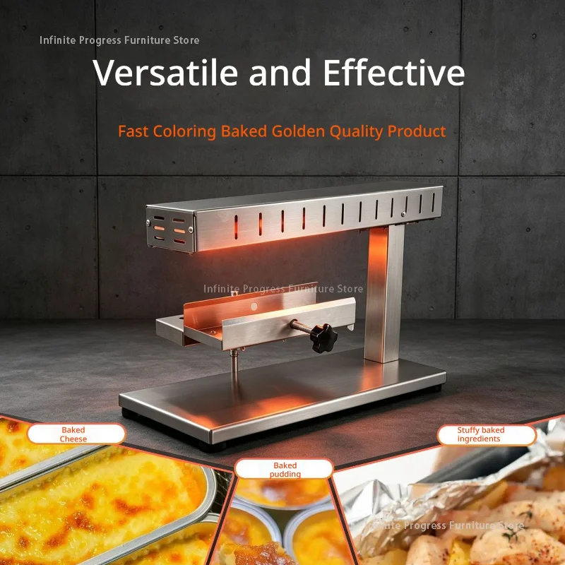Multifunctional Heating Cabinet Hamburger Shop Western Restaurant Heating Cabinet Commercial Metal Four À Chauffer MH40BWJ