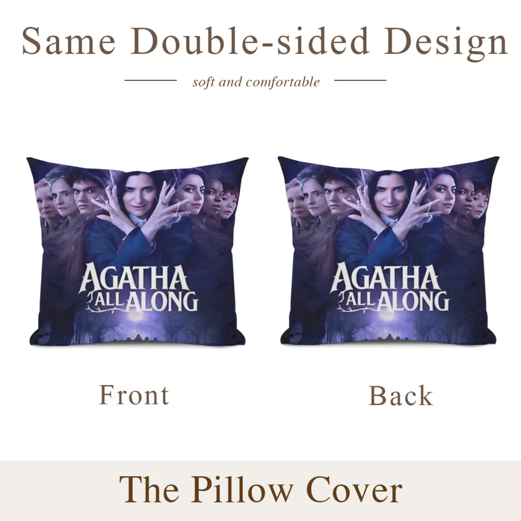 Pillow Cushion Case  Dakimakura Cover Agatha All Along Decorative Sleeping