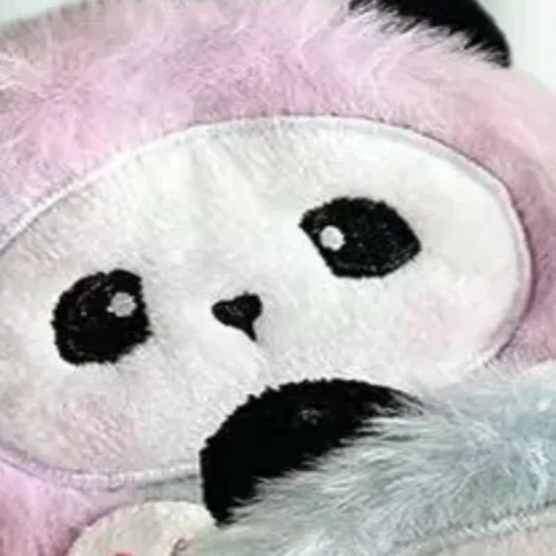 الكرتون الملونة الباندا أفخم محفظة نسائية للعملات المعدنية المفاتيح لطيف حقيبة التخزين المتنوعة Kawaii حقيبة صغيرة قلادة اكسسوارات الديكور #1