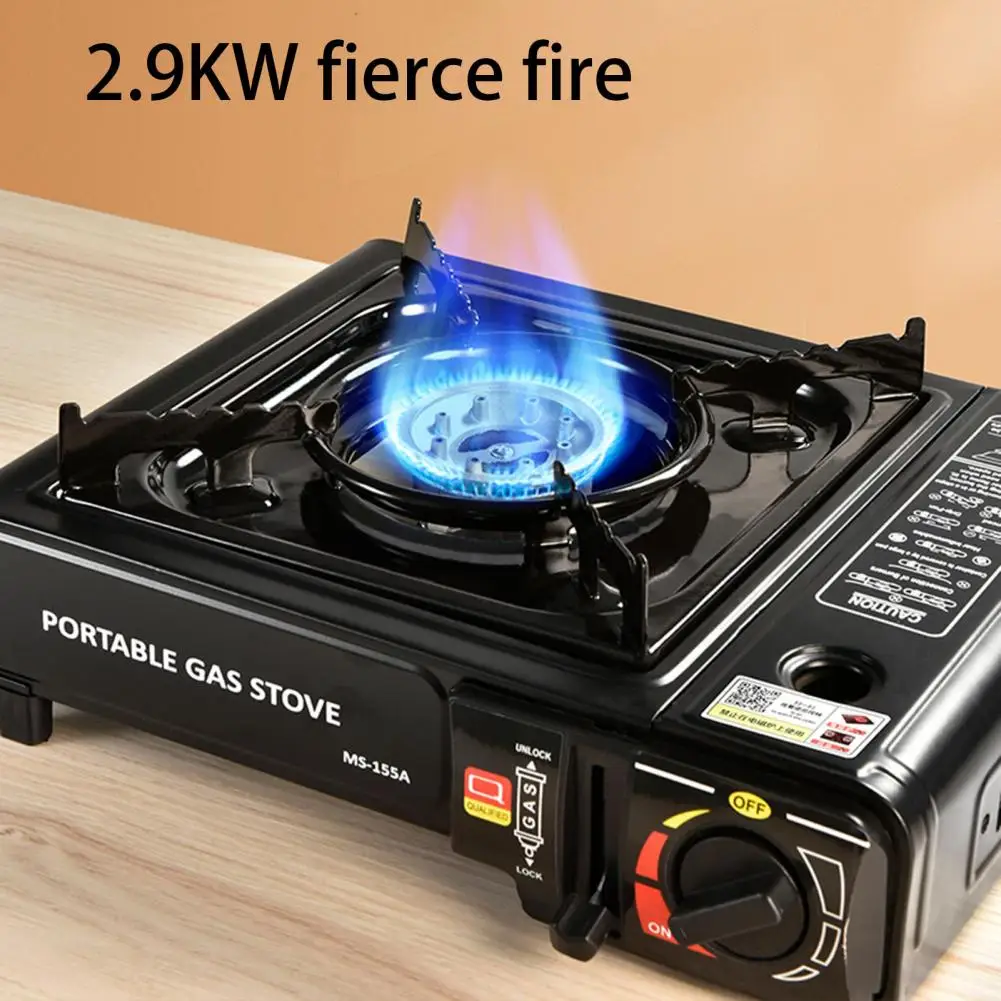 Butane Gas Stove Portable Dual Use Gas Stove Ideal for Camping Bbq Outdoor Cooking Butane Burner for Hiking Kitchen Picnic