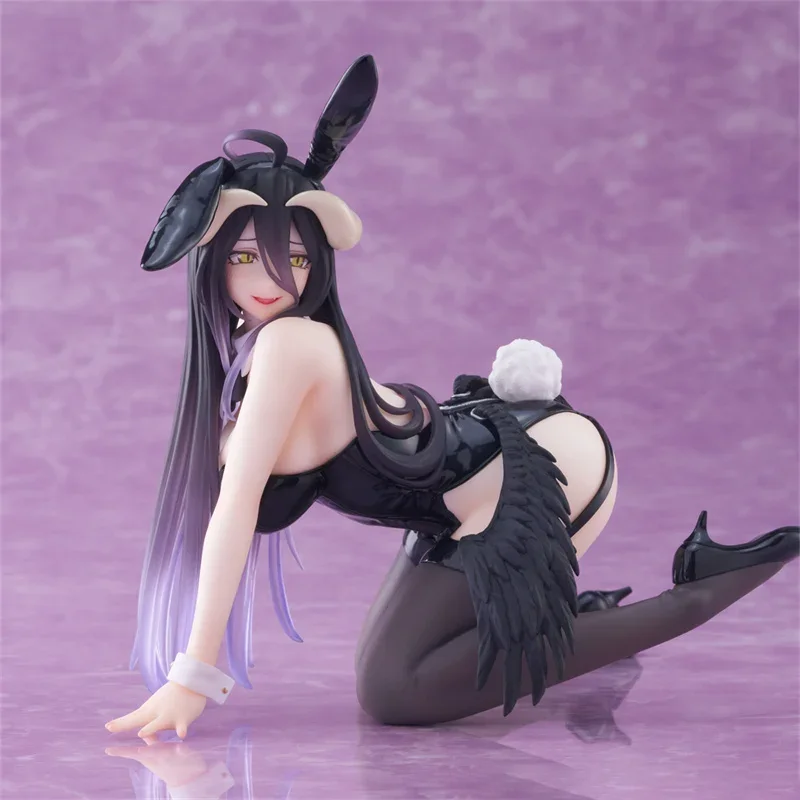 Anime OVERLORD Figure albedo Bunny Girl Kneeling Anime Model Toys Gifts Collection Decoration Ornaments PVC