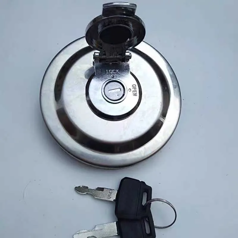 Excavator accessories for Hitachi ZX ZAX EX60 200 diesel engine fuel tank cap