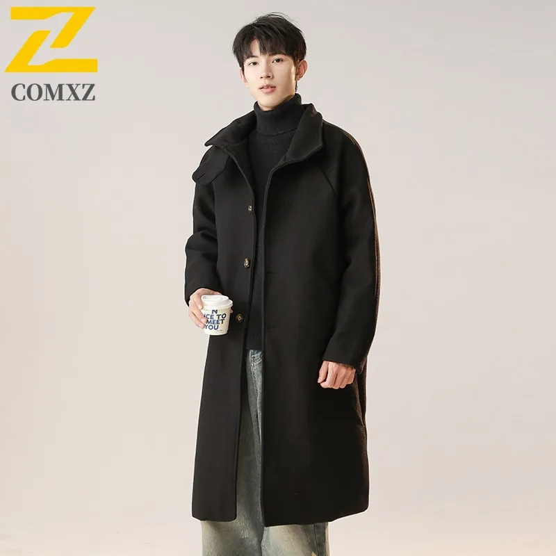 COMXZ Izexx Fashion Autumn Winter American style New Wool Warm tactics waterproof and windproof Coat lightweight windbreaker