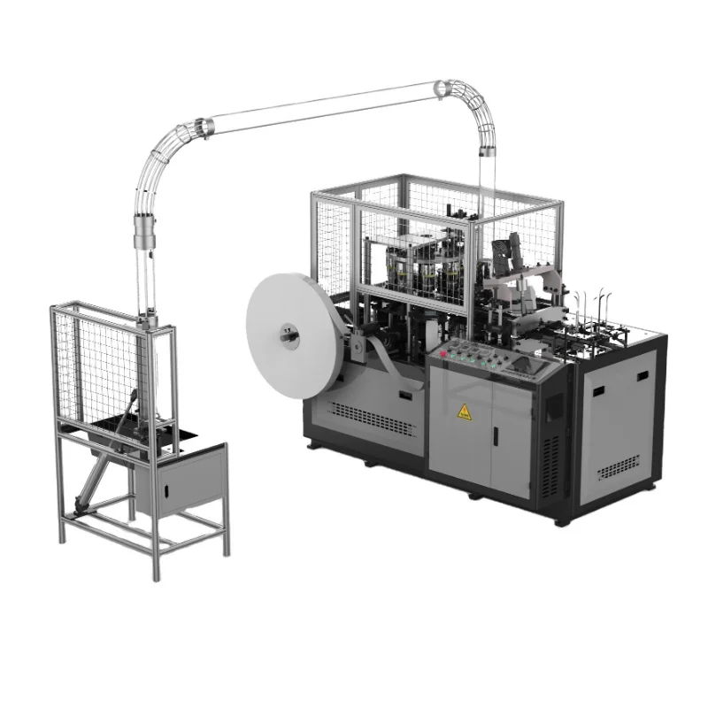 Línea de producción de placas de papel de formación de alta velocidad, precio, café, té, máquina para fabricar vasos de papel, venta para Turquía, Emiratos Árabes Unidos