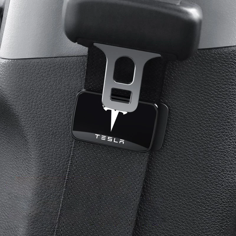 1pcs Car Seat Belt Extender Safetybelt Buckle Extension Plug For Tesla Model 3 Model X Model S Model Y Auto Interior Accessories