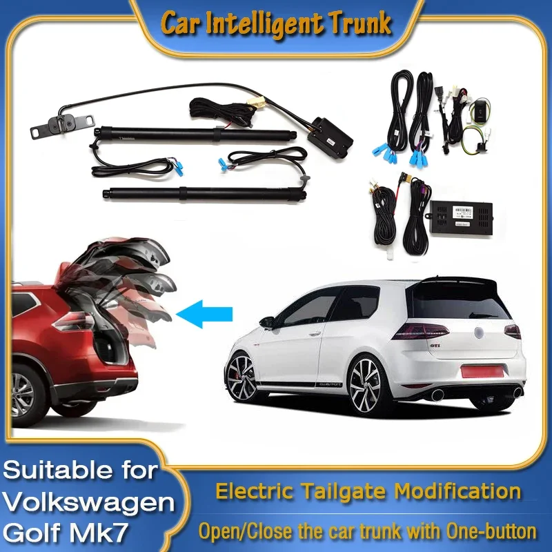 

For Volkswagen VW Golf Mk7 5G 2012~2018 Car Power Trunk Opening Smart Electric Suction Tailgate Intelligent Tail Gate Lift Strut