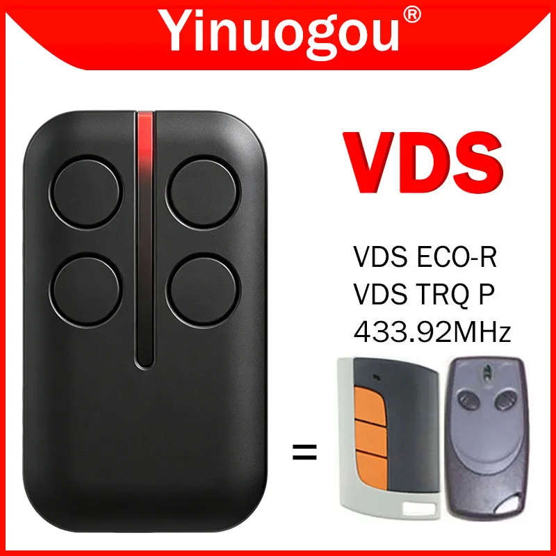 VDS ECO-R VDS TRQ P Garage Door Remote Control Clone Gate Control Command VDS Remote Control Electric Gate For Gate and Barrier