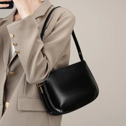 New Women Handbags Fashion Leather Shoulder Bags Female Luxury Smooth Glossy Crossbody Bag For Women Many Layer Flap Phone Purse