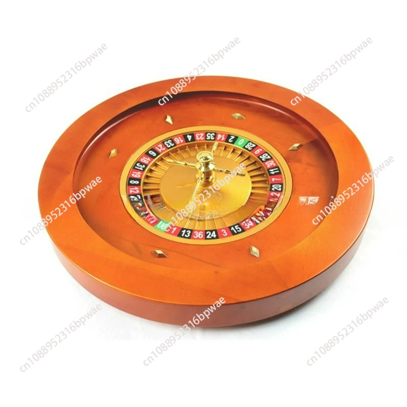 

20 inch 50CM diameter solid wood low disc European and American Russian game roulette wheel