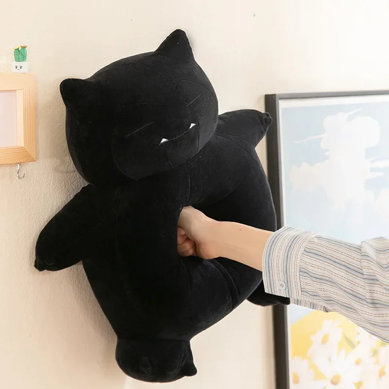35/45/65Cm Diablo Snorlax Pokemon Knuffels Zwarte Pop Leuke Ornament Gevulde Plushie Kussen Pokémon Cadeau voor Kinderen Kawaii