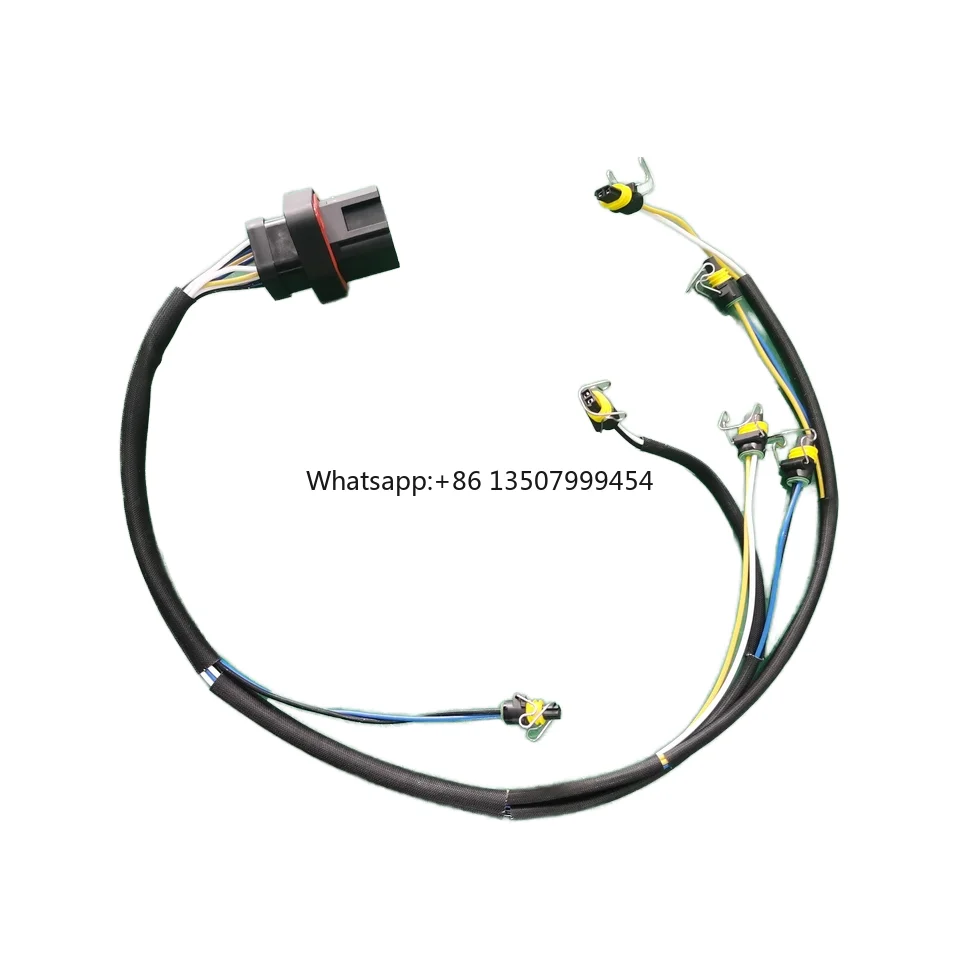 

C9 Diesel Engine Injector Wiring Harness 215-3249 419-0841 for Parts Bensong Copper Core PVC Customizable Length