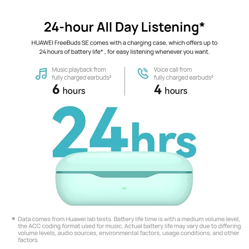 Auricolari Bluetooth originali Huawei FreeBuds SE Cancellazione del rumore impermeabile Qualità del suono chiara Sport Auricolare wireless in-ear