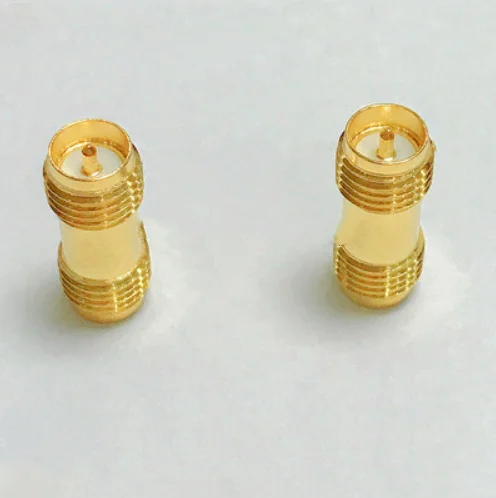 1pcs RP-SMA/SMA male to SMA male/Female RF coaxial Straight adapter Connectors