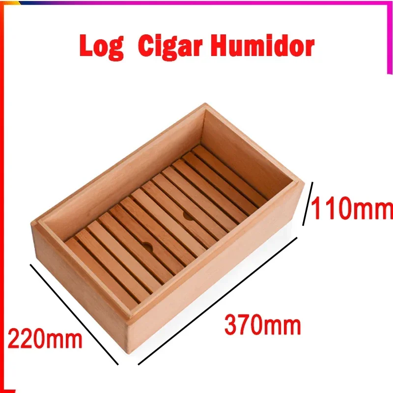 Cigar Humidor Case Office Lounge Furniture Drawing Room Cigarette Store Case Cigar Box Burlywood Travel Accessories