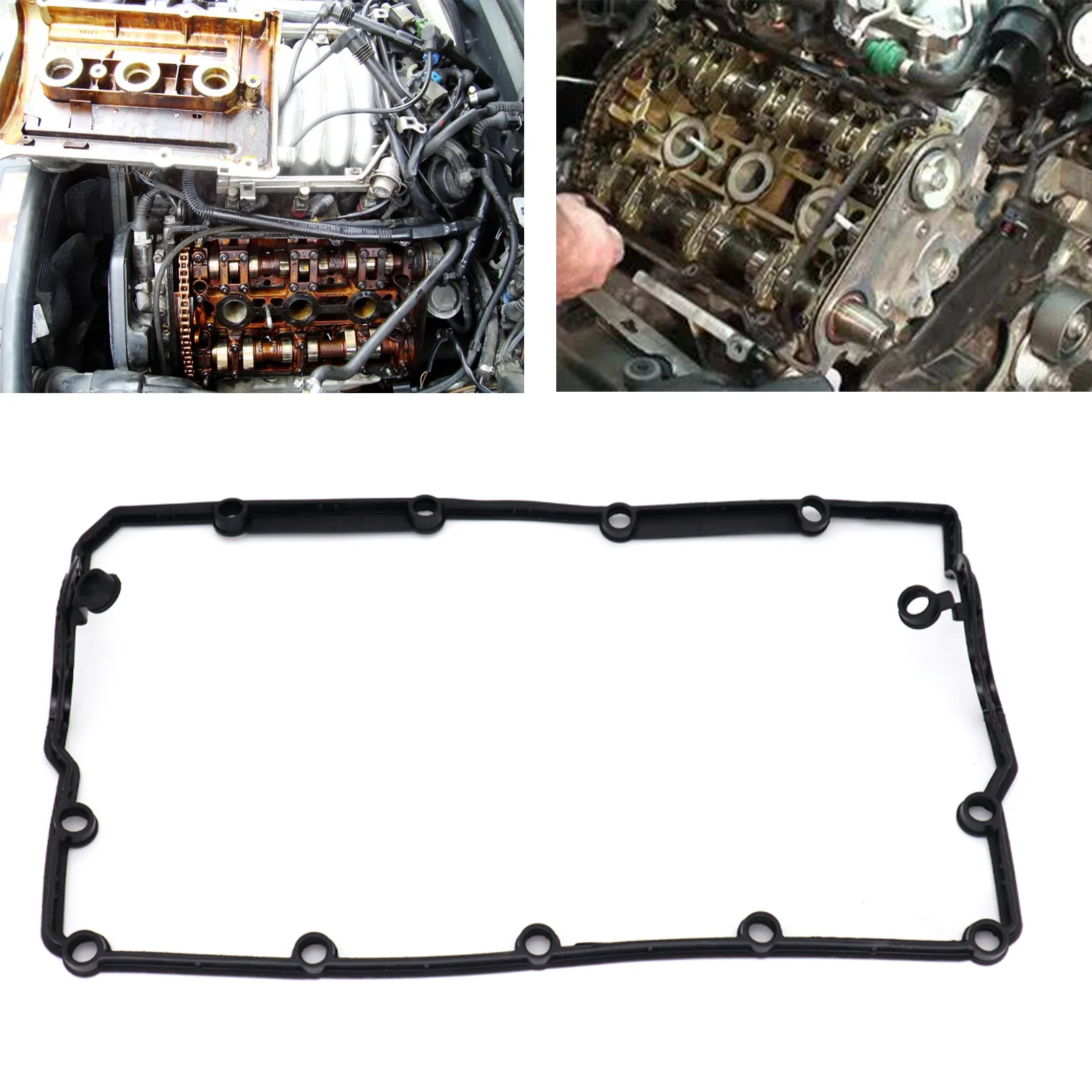 Valve Rocker Cover Gasket Replacement Parts For GOLF VW AUDI A3 A4 A6 A8 SKODA PASSAT FORD Touran 1.9 / 2.0 SDi / TDi 8v Engines 