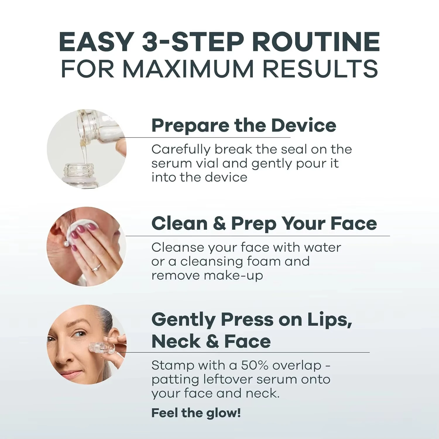 Facial Micro Molecule Hydrating Anti-Wrinkle 0.3mm Microneedling Skin Booster Serum Kit Korea Collagen Hyaluronic Acid Skincare