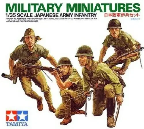 Tamiya 1:35 Japanese Army Infantry Plastic Model Kit 35090