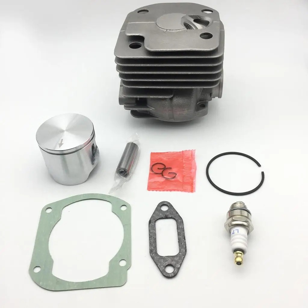 Cylinder Piston Set Round Inlet Chain Saw Machine Replacement Part for 371K Cut-off Saw 371xp Ignition Plug