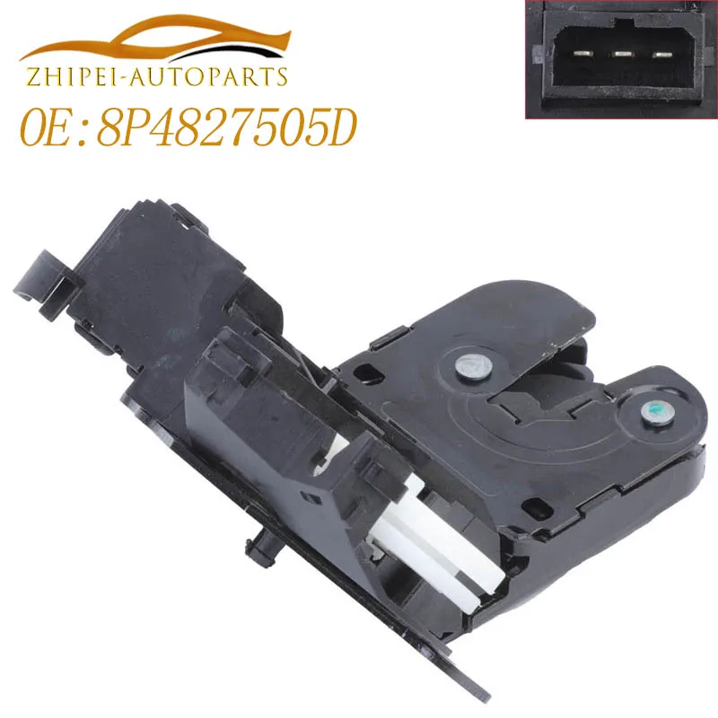 8P4827505D Rear Trunk Door Lock Latch Actuator Motor Car 8P4827505B 8P4827505C For Audi A3 A4 Quattro Q7 TT 2005-2014